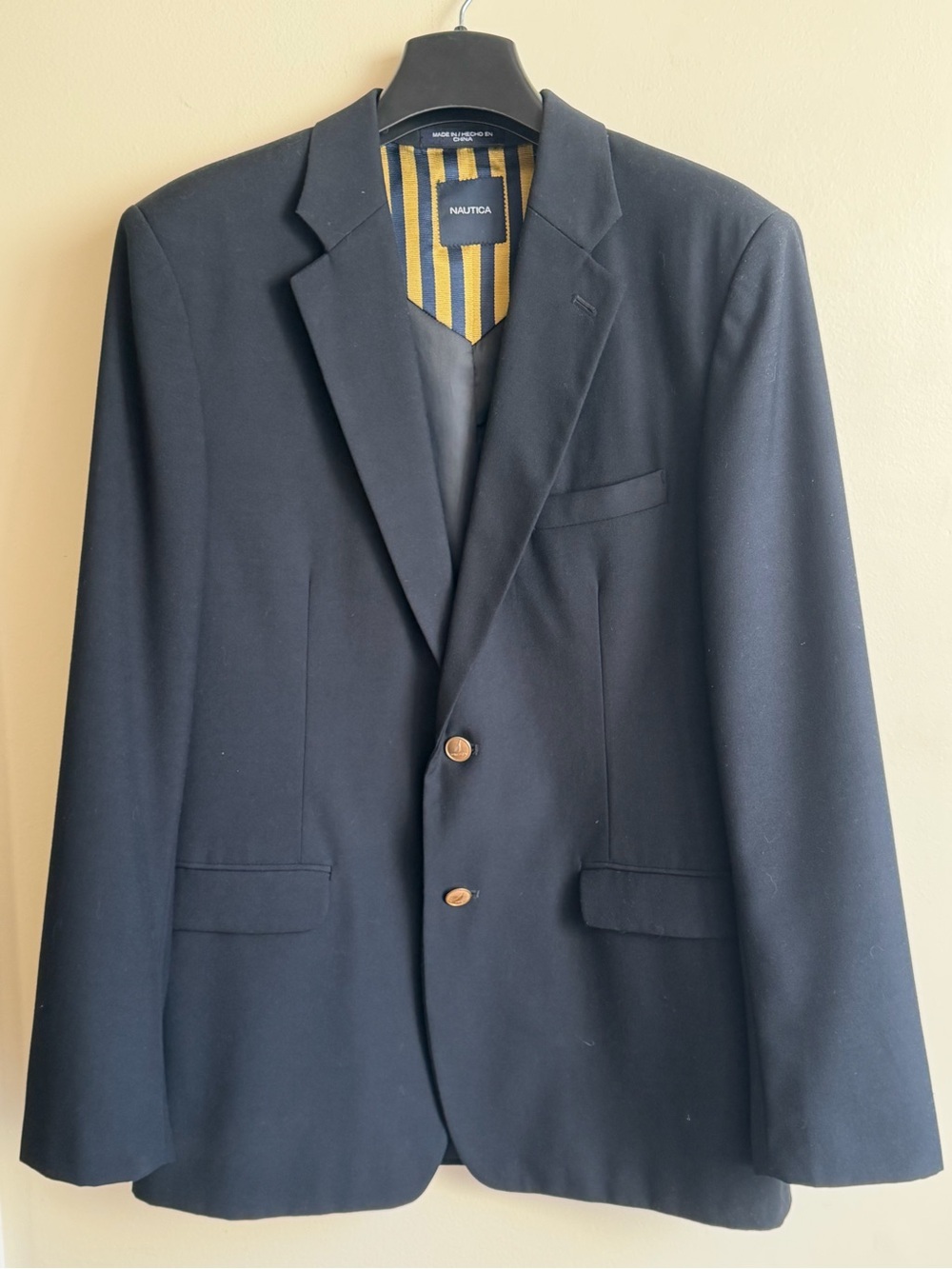 Boys Nautica Navy Blue Blazer, 20 Regular
